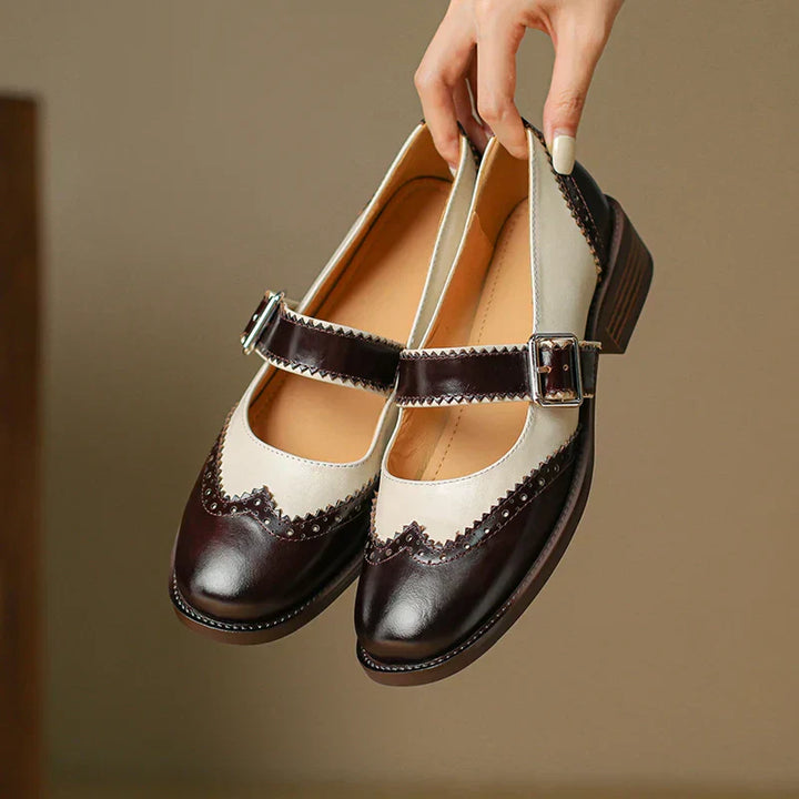 Madeleine | Leather Mary Jane Shoes