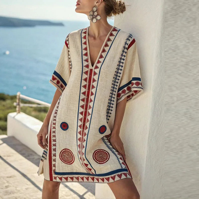 Kim - Elegant Beach Dress for a Summer Style