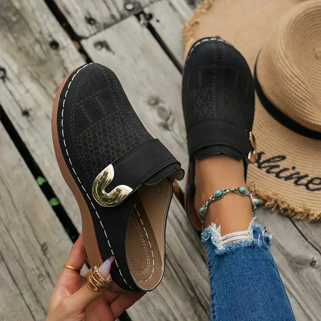 Alice - Chic Supportive Wedge Sandals