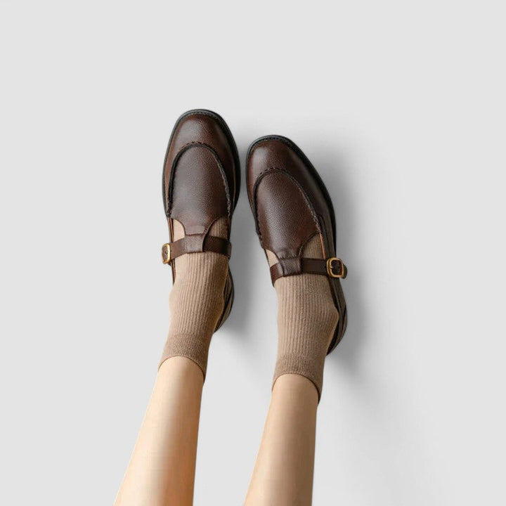 Luisa | Orthopedic Square-Toe Mary Jane Shoes