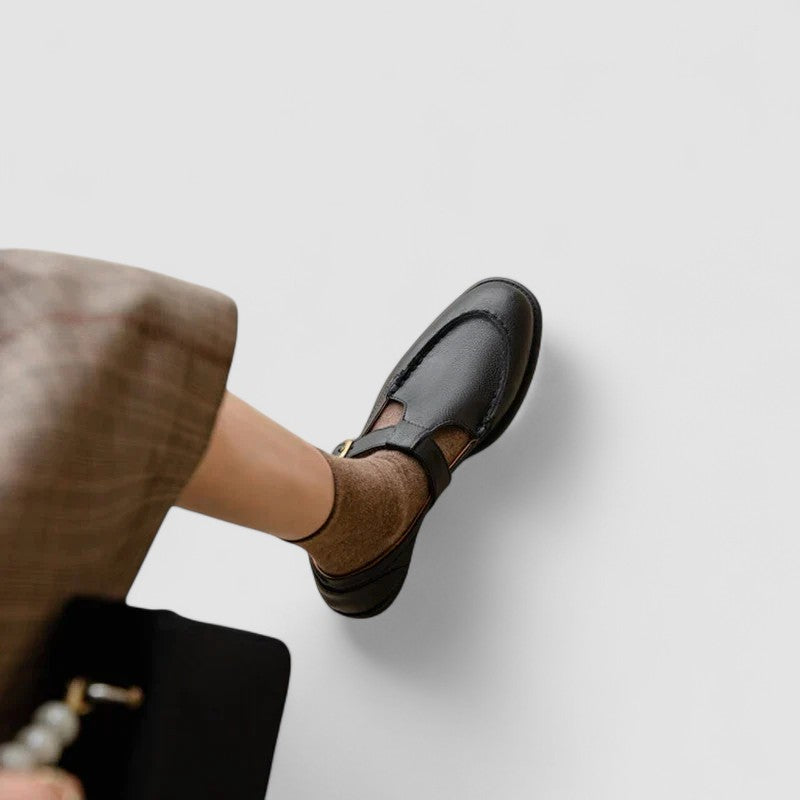 Luisa | Orthopedic Square-Toe Mary Jane Shoes