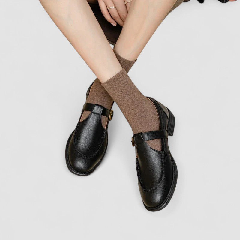 Luisa | Orthopedic Square-Toe Mary Jane Shoes
