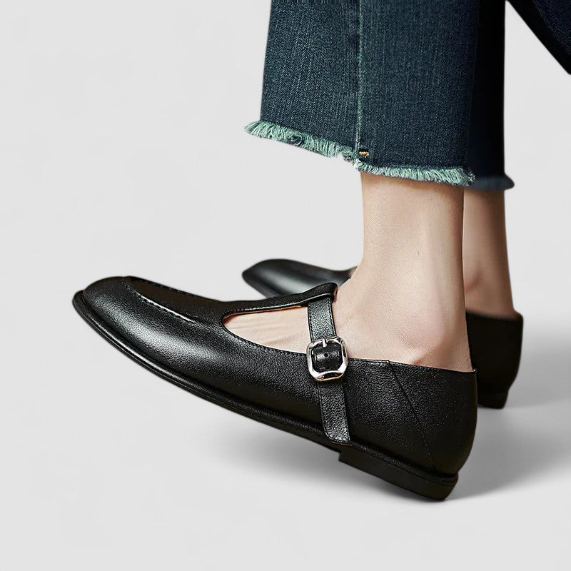 Lou | Orthopedic Mary Jane Low Heel Shoes