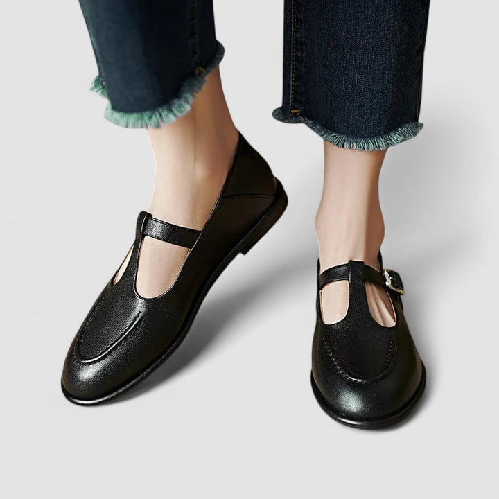 Lou | Orthopedic Mary Jane Low Heel Shoes