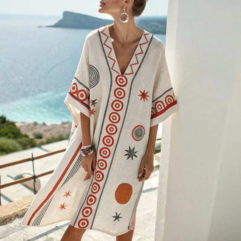 Jennifer Elegant Beach Dress for Unforgettable Summer Looks