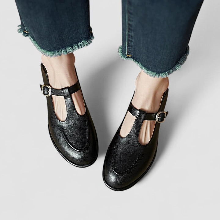 Lou | Orthopedic Mary Jane Low Heel Shoes