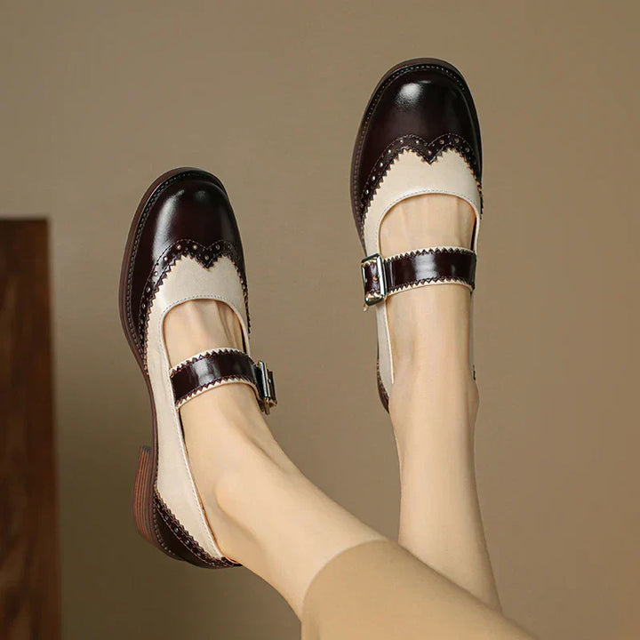 Madeleine | Leather Mary Jane Shoes