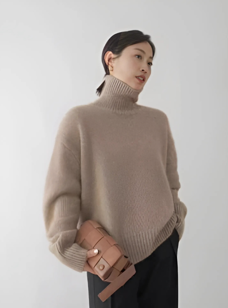 Charity | polo neck Sweater