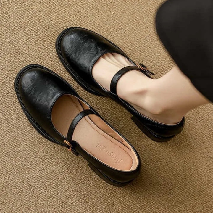Barbara | Timeless Leather Mary Jane Comfort Shoes