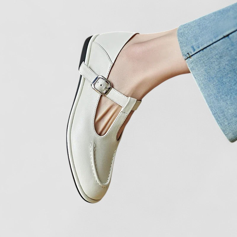 Lou | Orthopedic Mary Jane Low Heel Shoes