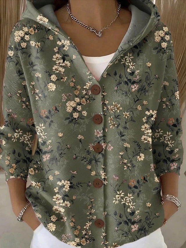 Amias | Artistic Warm Long Cardigan