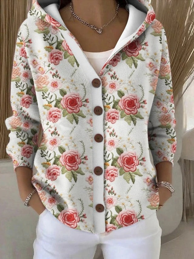 Amias | Artistic Warm Long Cardigan