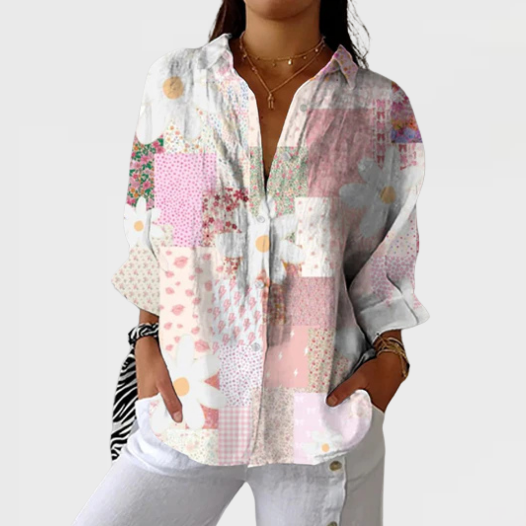 Ann | Patchwork Daisy Blouse