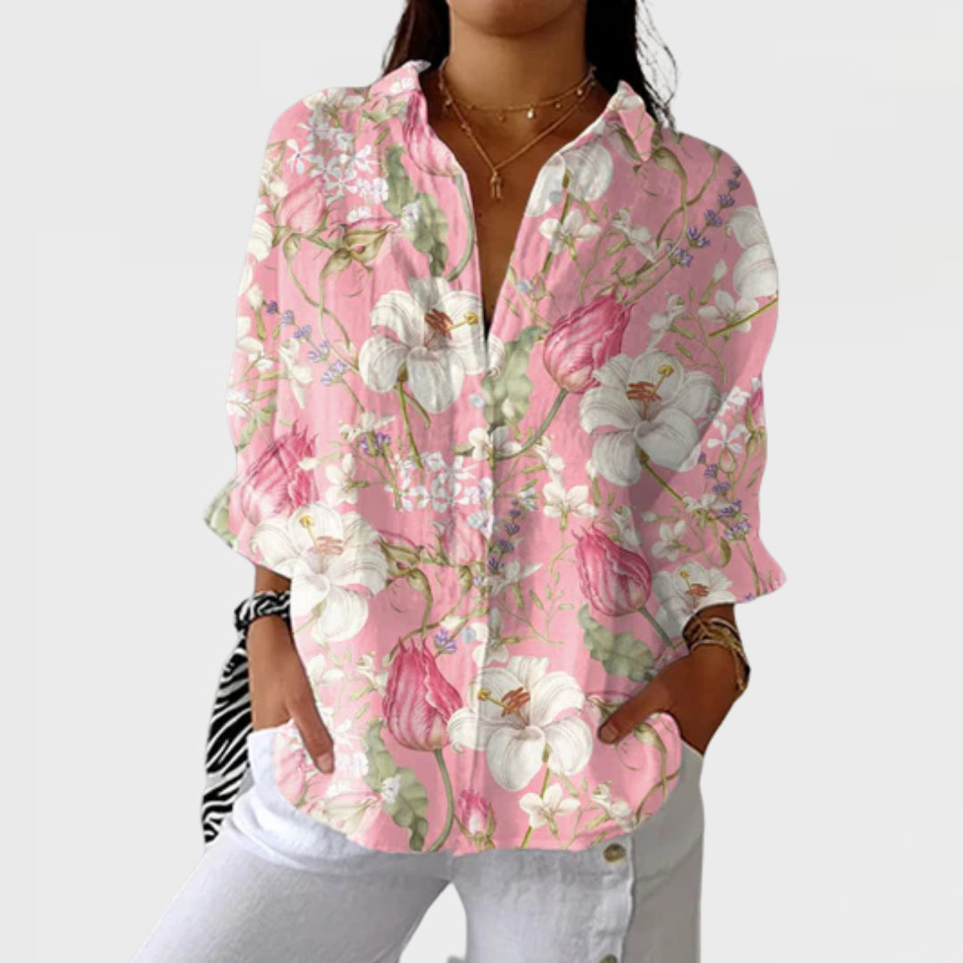 Isadora | Elegant Bloom Blouse