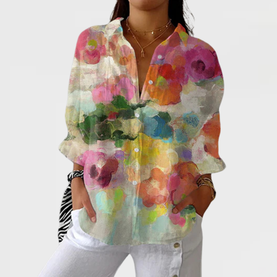 Amelia | Watercolour Dreams Blouse