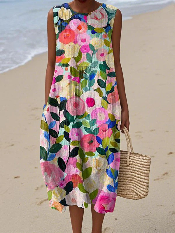 Ann™ Floral Midi Dress