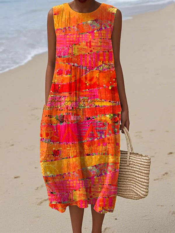 Anna™ Sunset Midi Dress