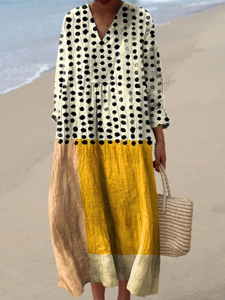 Bethan - Patterned Summer Dress