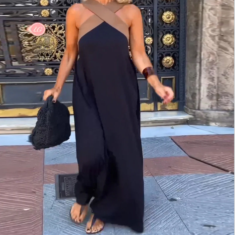 Norma | Cross Neck Dress