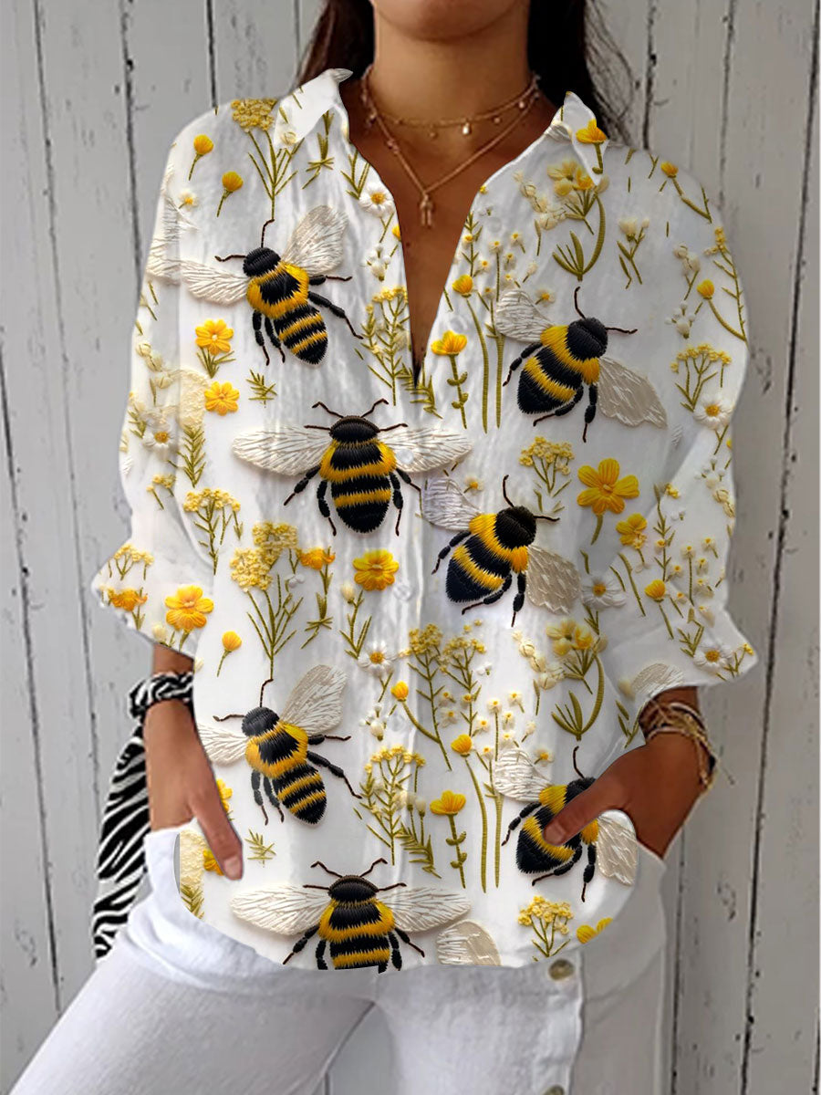 Aline | Golden Bee Blouse