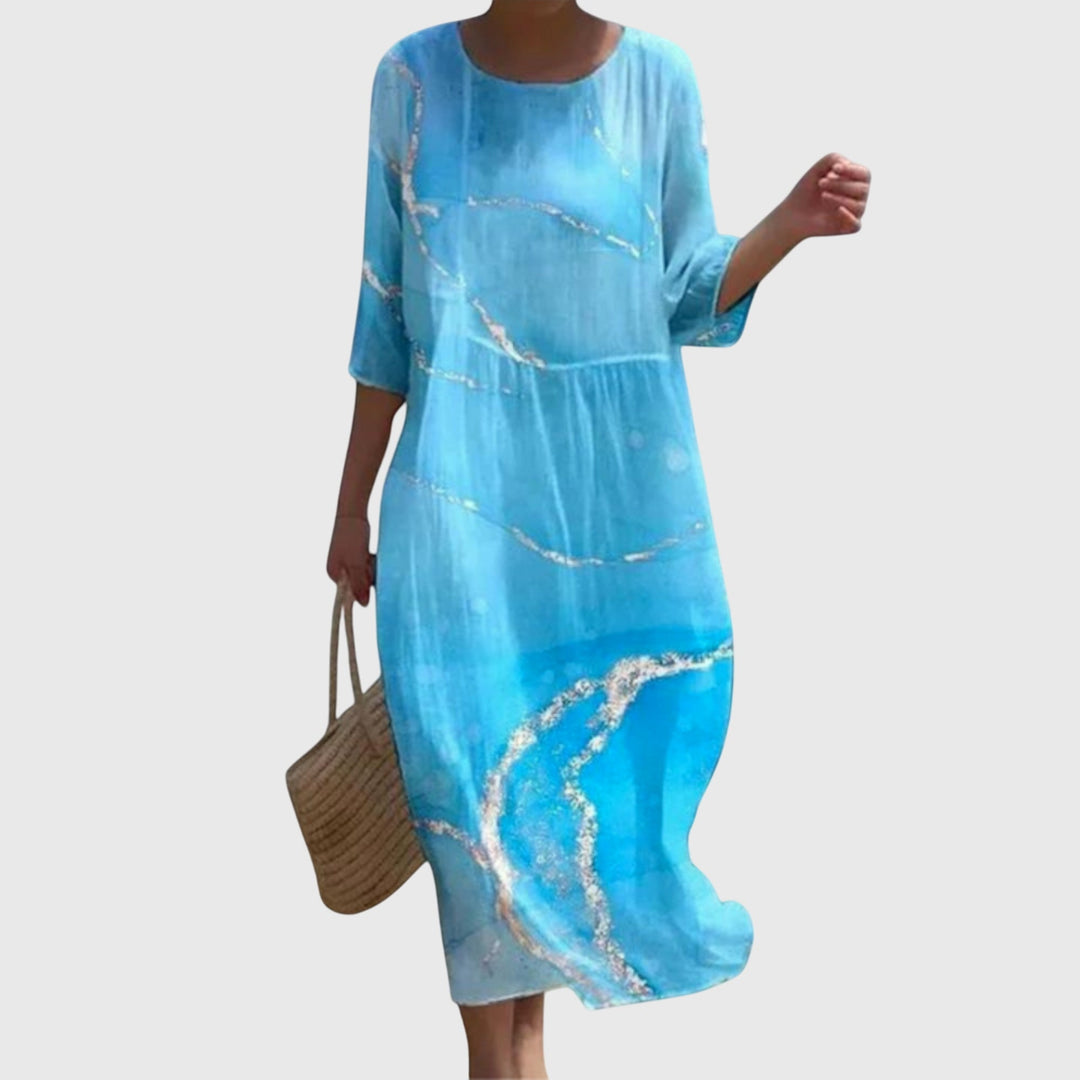 Olive™ | Stylish Floral Maxi Dress