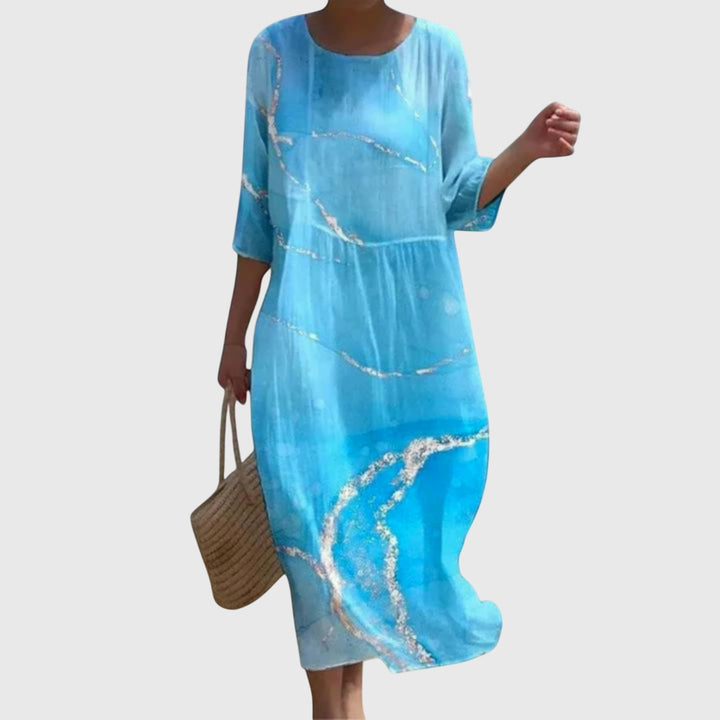 Olive™ | Stylish Floral Maxi Dress