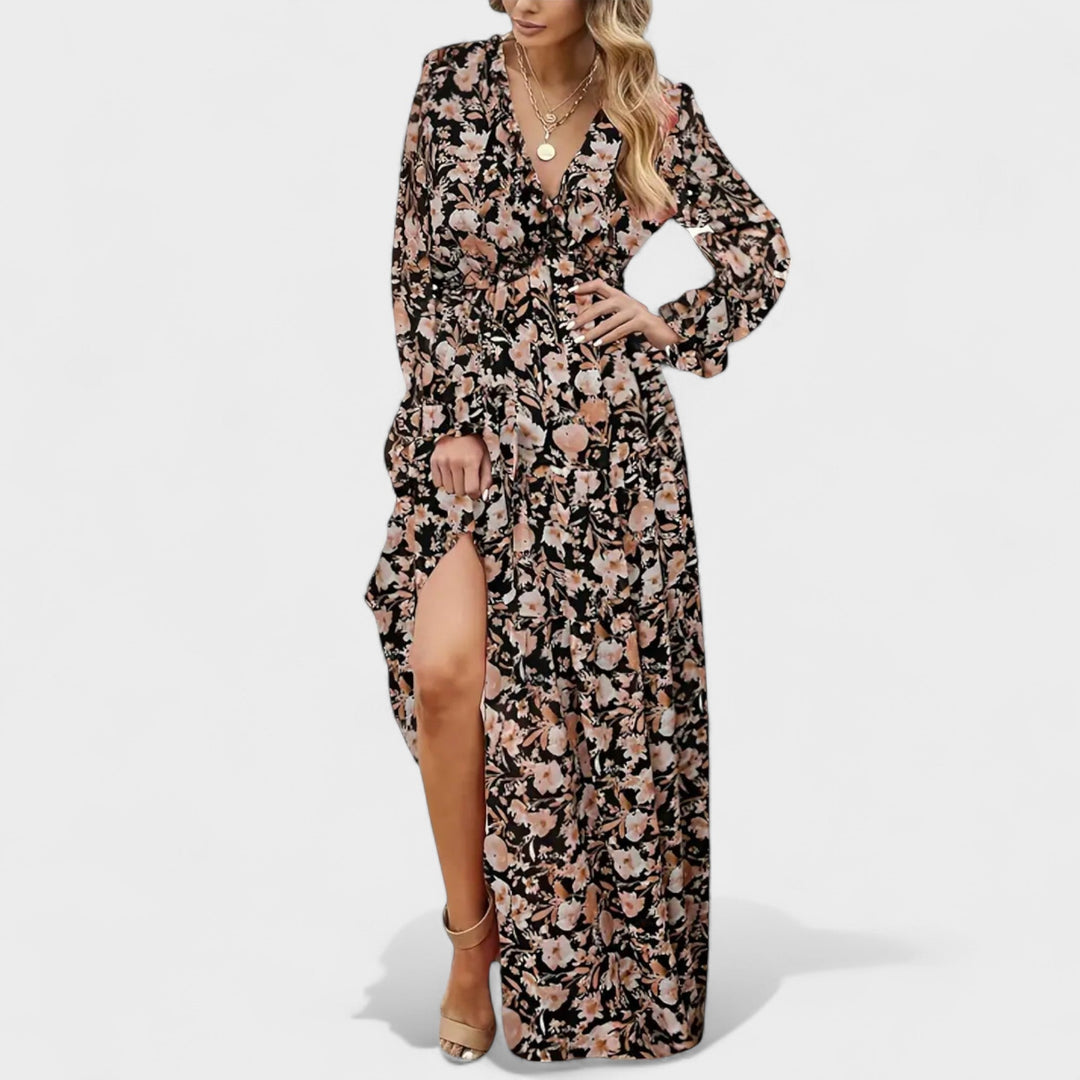 Hester | Floral Tiered Maxi Dress