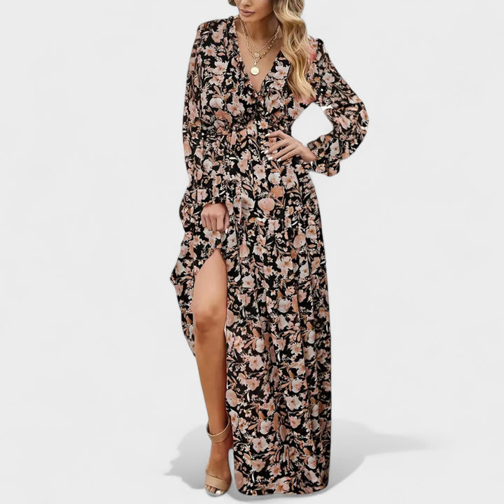 Hester | Floral Tiered Maxi Dress