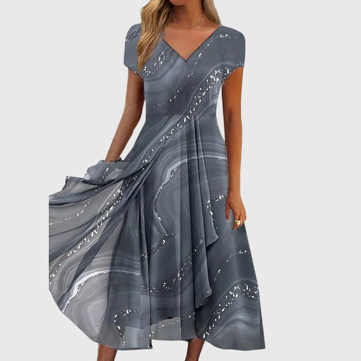 Abigail™ | Flowing Midi Dress