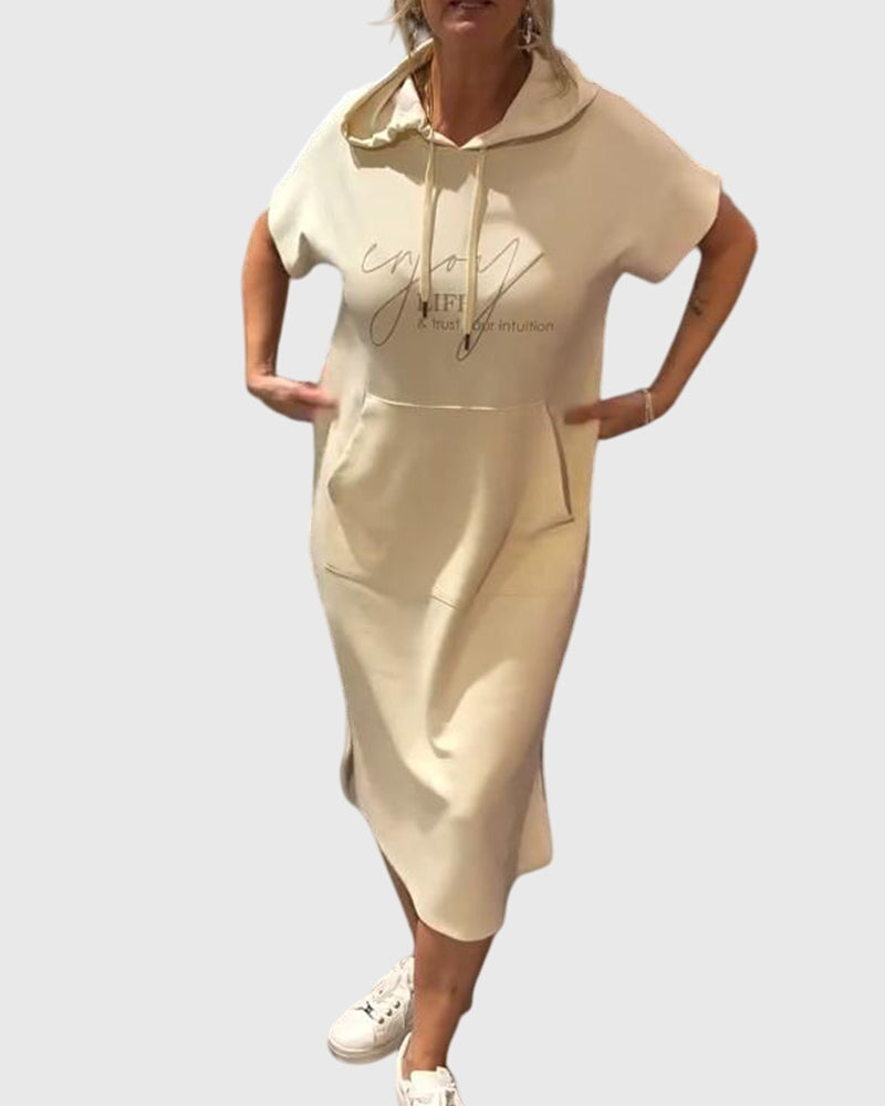 Priscilla™ | Casual Hoodie Dress