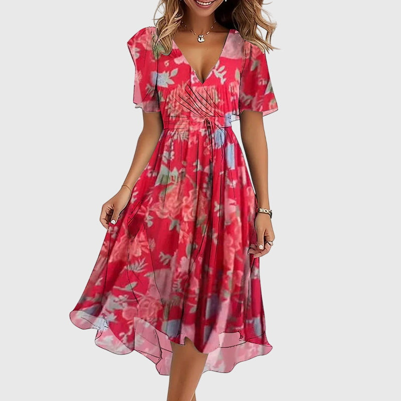 Rebecca™ | Chic Midi Dress