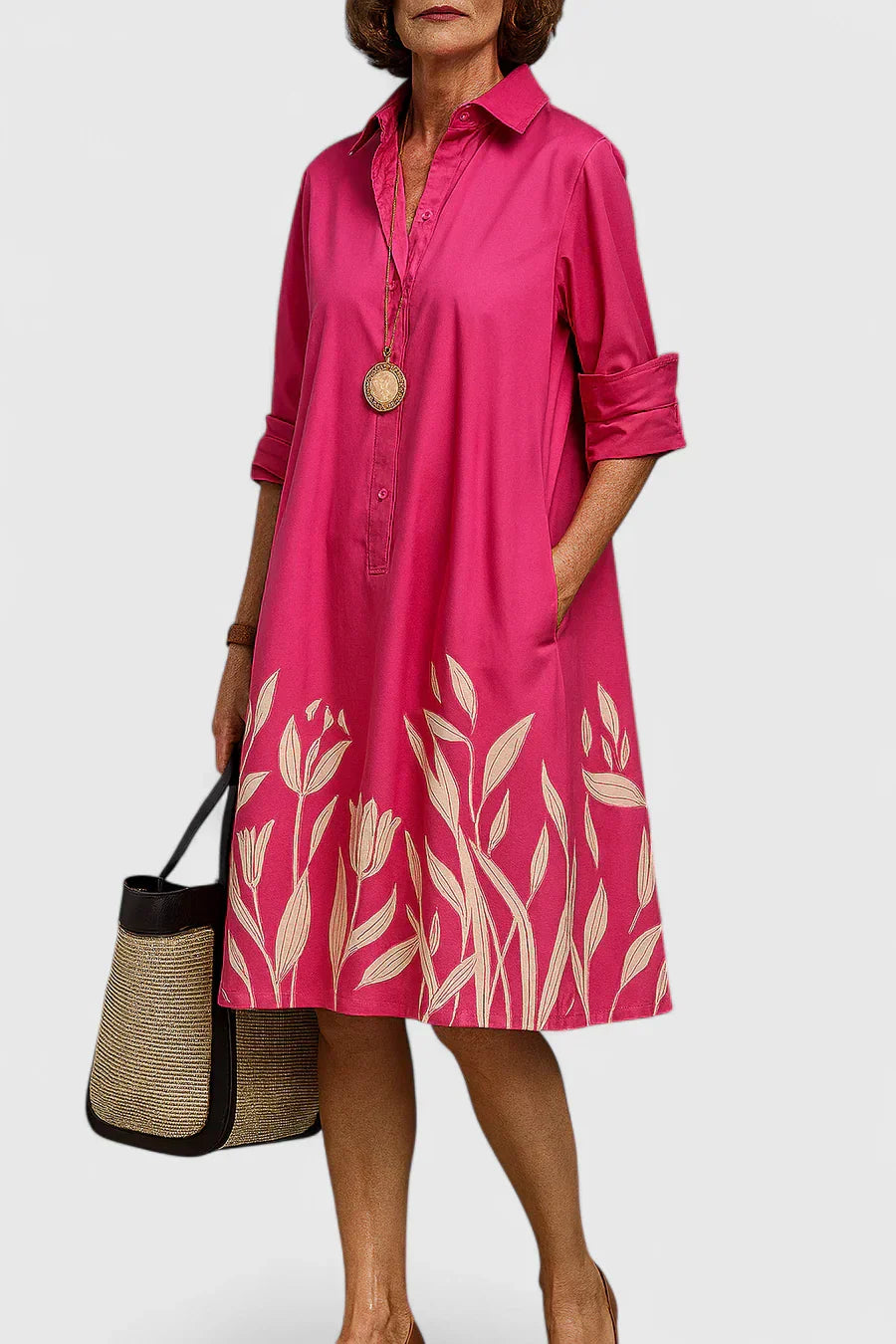 Nicola | Sophisticated Midi Dress