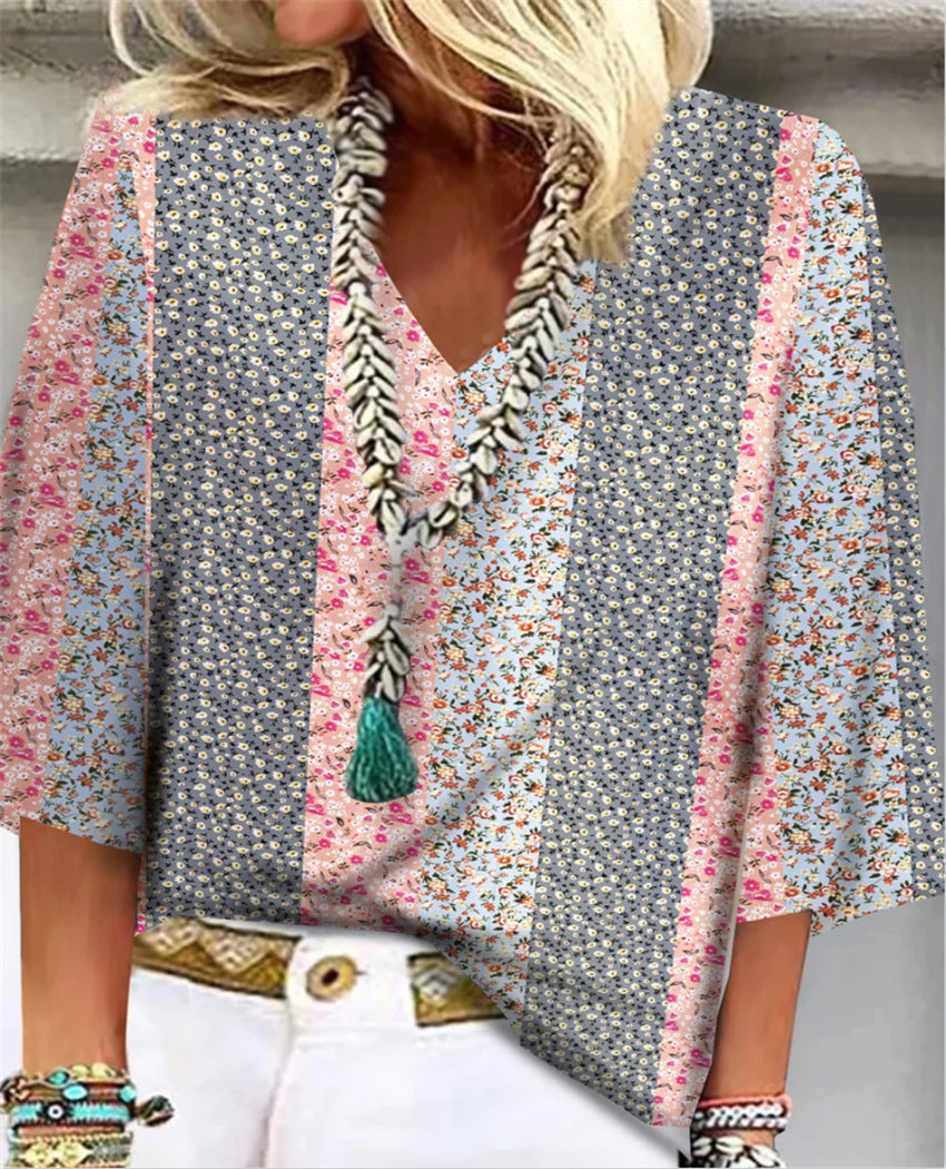 Bernadine | Floral Breeze Blouse