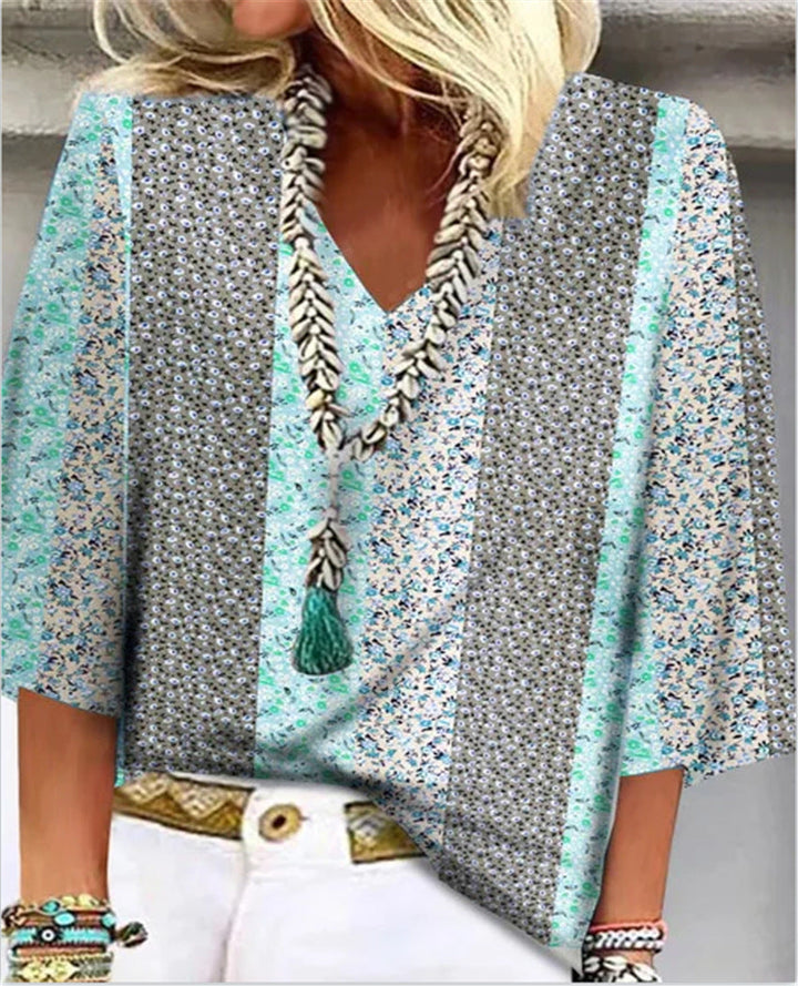 Bernadine | Floral Breeze Blouse