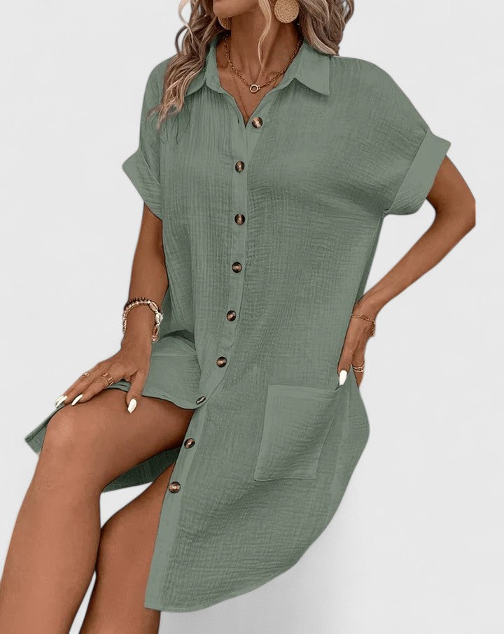 Michelle™ | Sophisticated Midi Dress
