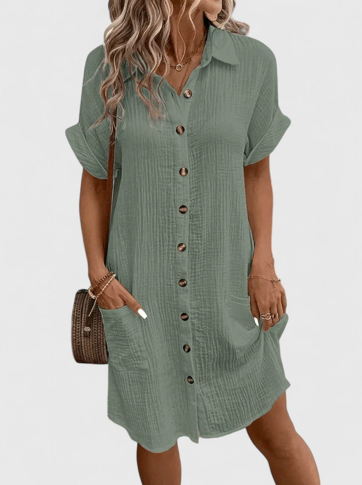 Michelle™ | Sophisticated Midi Dress