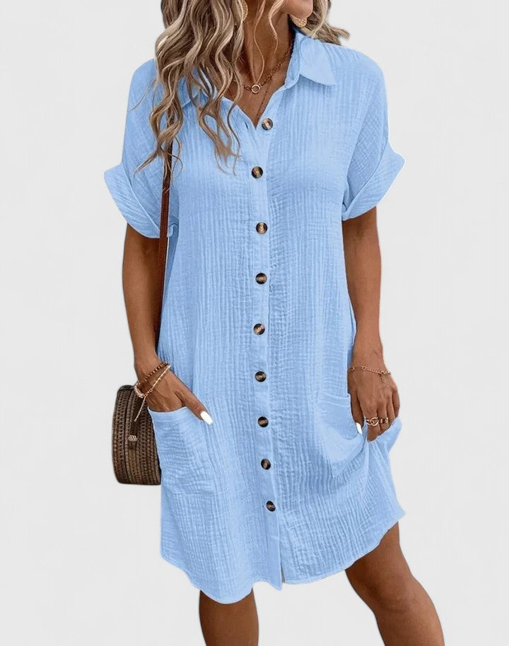 Michelle™ | Sophisticated Midi Dress