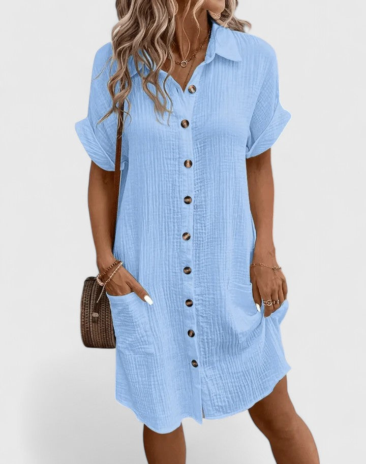 Michelle™ | Sophisticated Midi Dress
