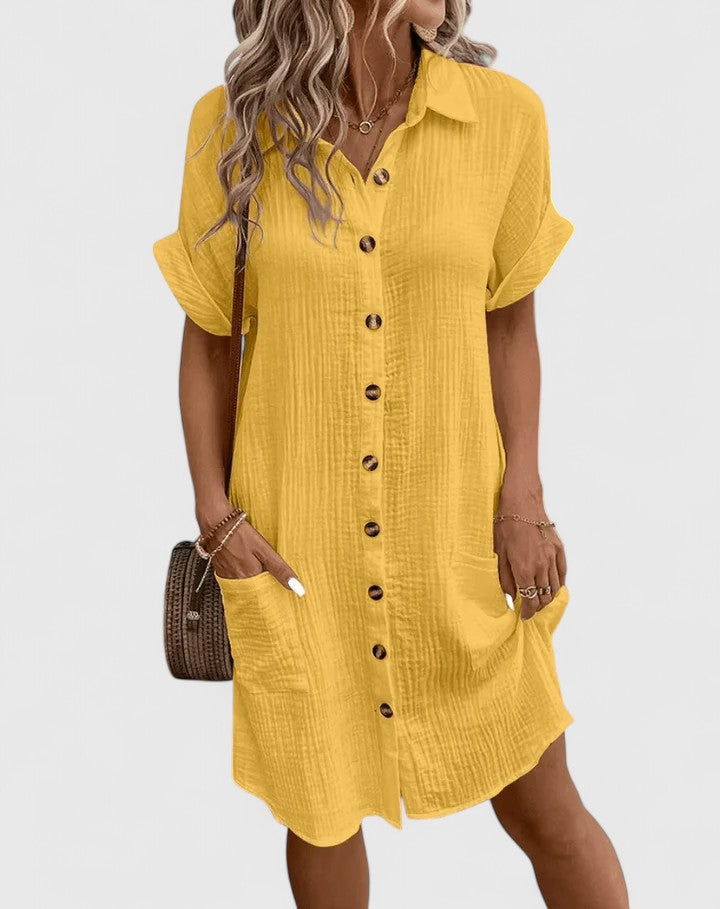 Michelle™ | Sophisticated Midi Dress