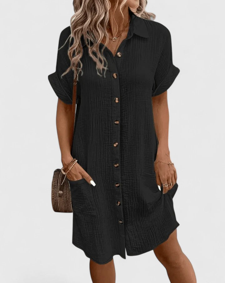 Michelle™ | Sophisticated Midi Dress