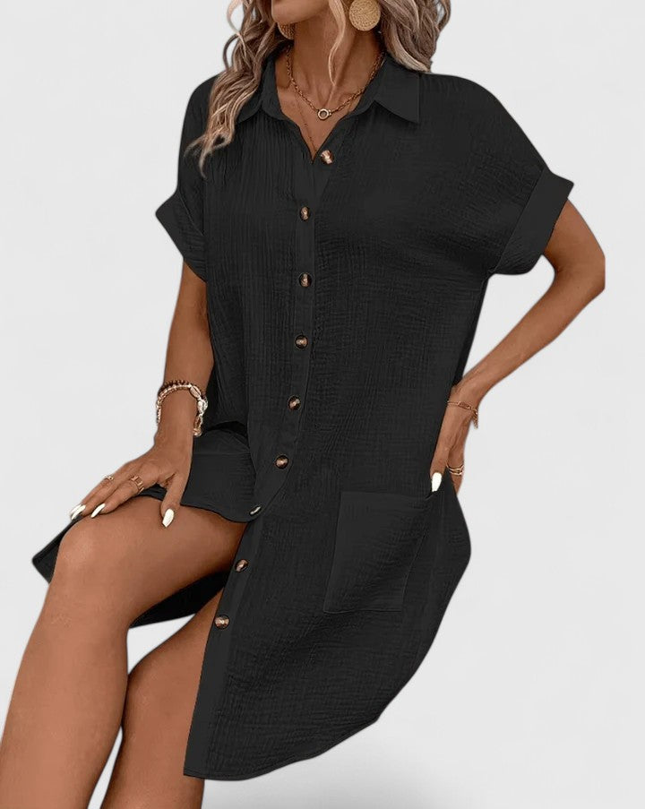 Michelle™ | Sophisticated Midi Dress