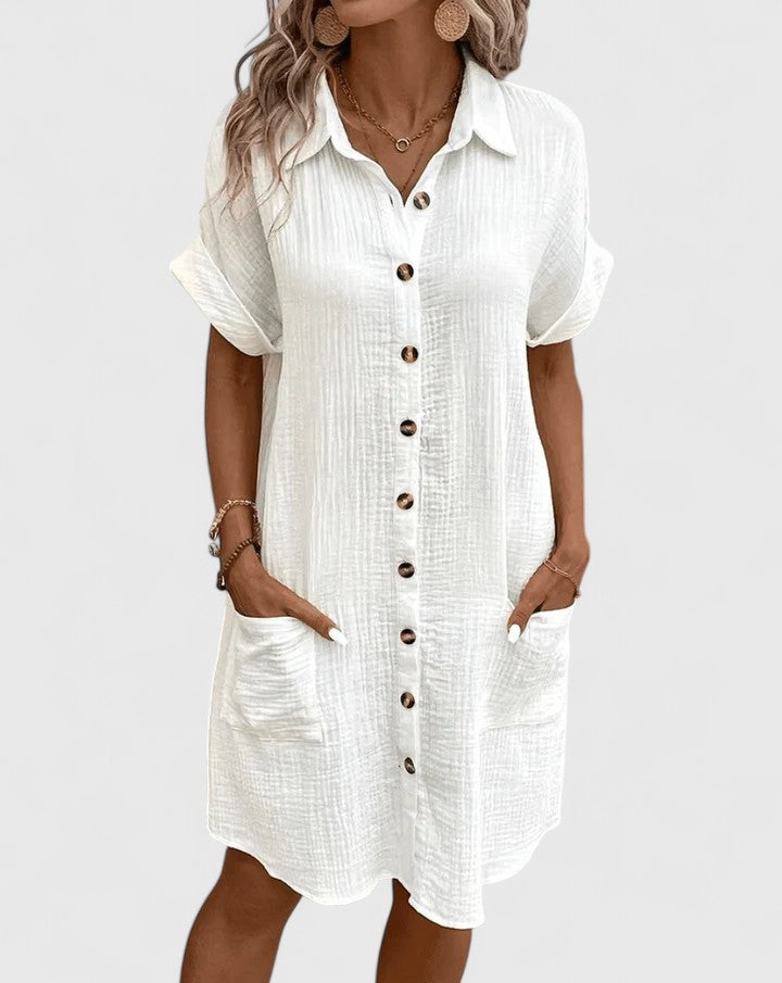 Michelle™ | Sophisticated Midi Dress
