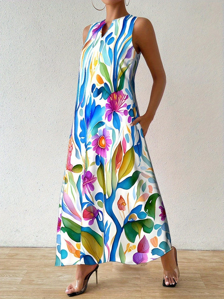 Ursula | Blooming Print Maxi Dress