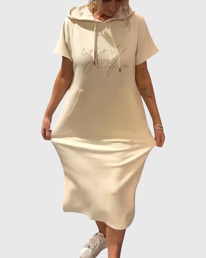 Priscilla™ | Casual Hoodie Dress