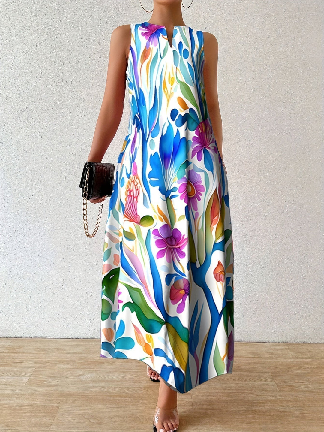 Ursula | Blooming Print Maxi Dress