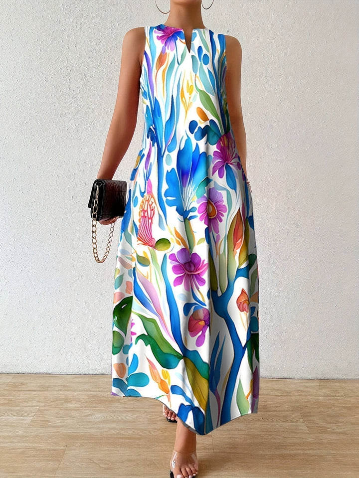 Ursula | Blooming Print Maxi Dress