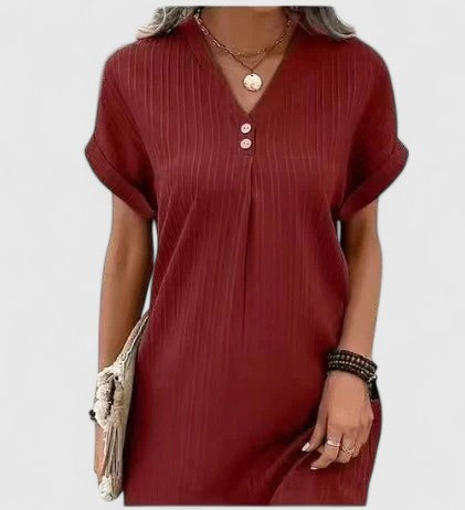 Una | Draped Dress