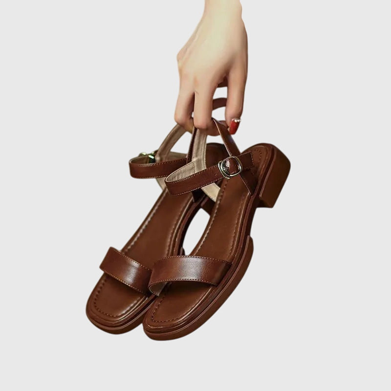 Leila™ | Orthopaedic Leather Sandals