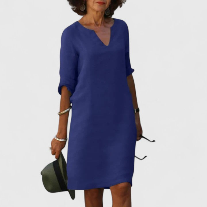 Winifred | Comfortable V-Neck Dress