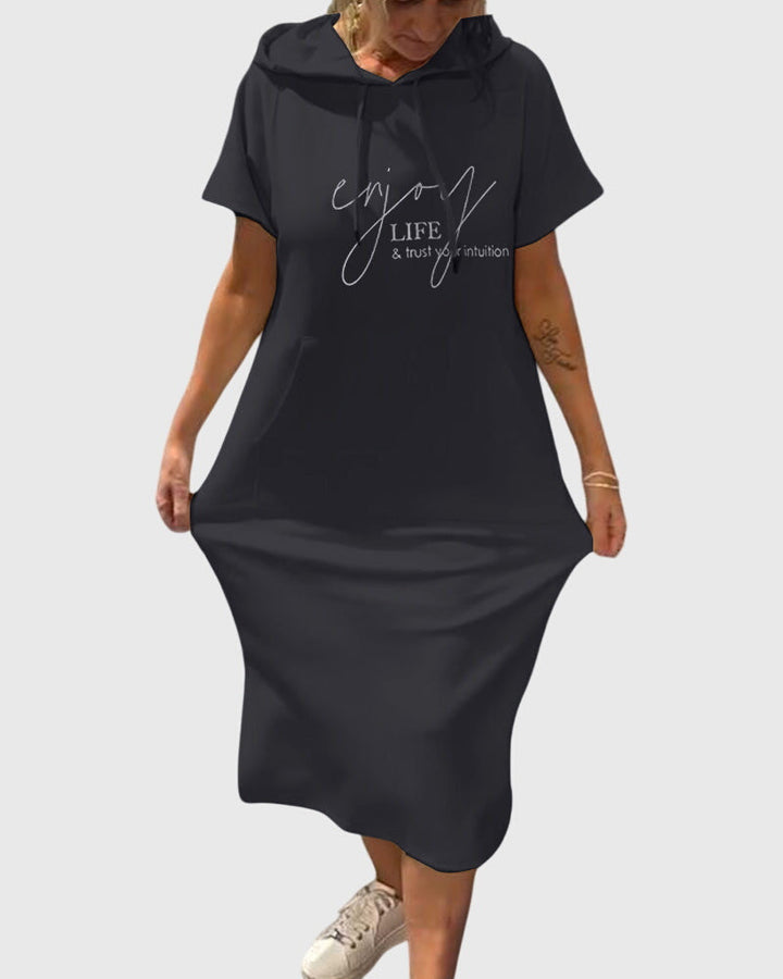 Priscilla™ | Casual Hoodie Dress